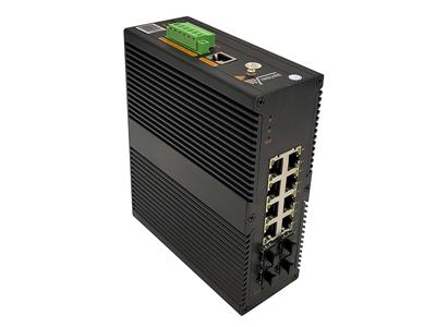 wsCom3028G系列四光八电管理型工业级以太网交换机