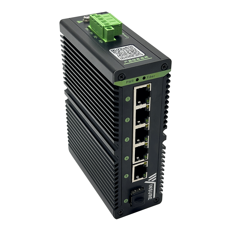 wsCom1005系列一光五电工业级交换机