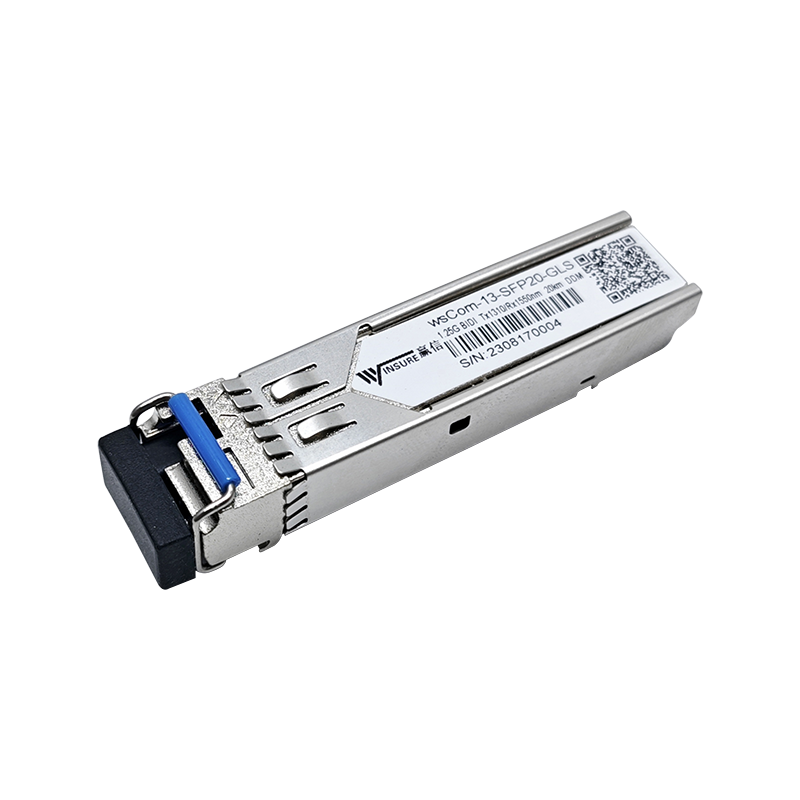 千兆wsCom-13-SFP20-GLX单模双纤光模块