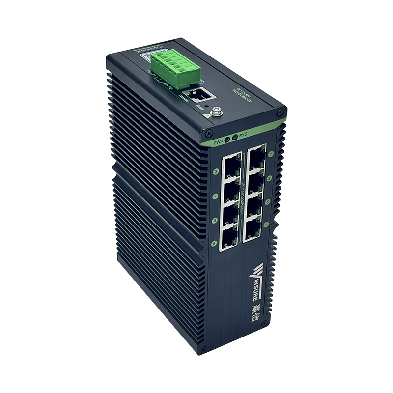 wsCom3010系列八电工业级交换机